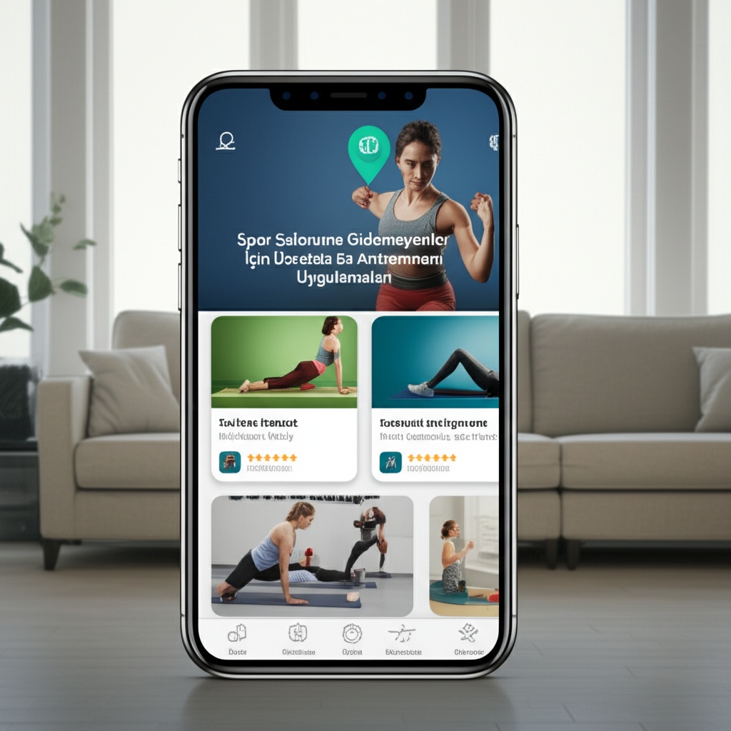 Spor Salonuna Gidemeyenler İçin Ücretsiz Ev Antrenmanı Uygulamaları